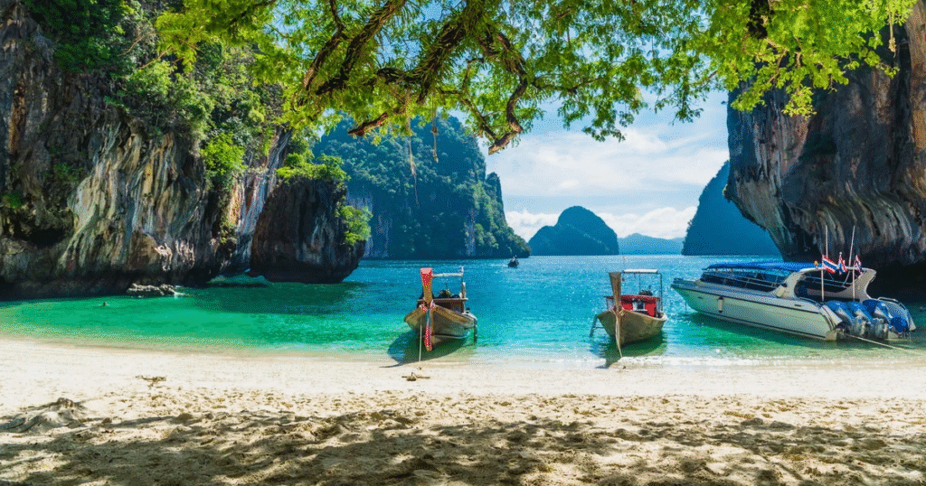 Holiday Destinations 2026 featuring Kashmir mountains, Goa beaches, Jaipur heritage, Kerala backwaters, Manali landscapes, Sikkim hills and other popular travel places in India.